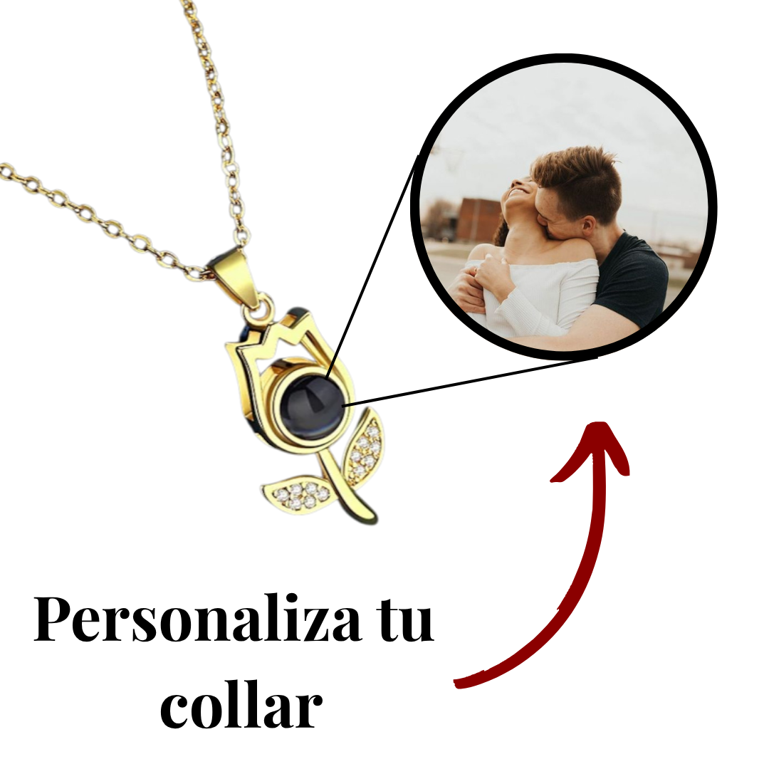Collar de Rosa Personalizado