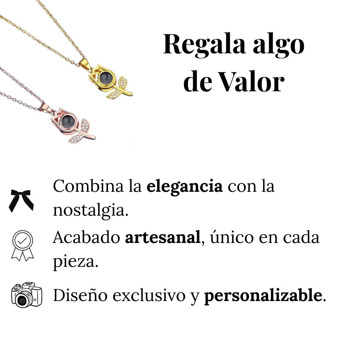Collar de Rosa Personalizado
